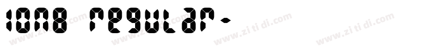 IONB Regular字体转换